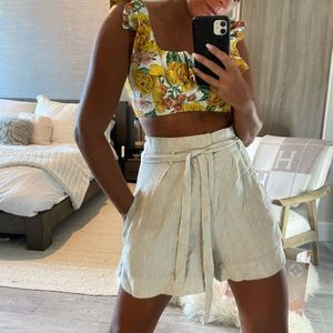 Vici dolls collection linen style shorts